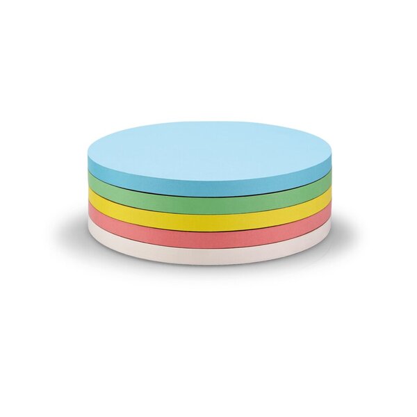 Image MAGNETOPLAN Moderationskarten Kreise, selbstklebend, 140 mm farbig sortiert in: