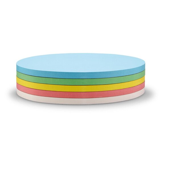 Image MAGNETOPLAN Moderationskarten Oval, selbstklebend farbig sortiert in:: rosa, gr