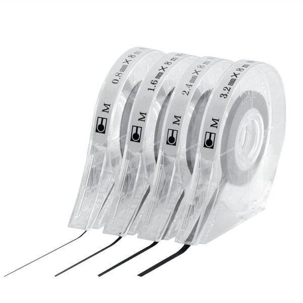 Image MAGNETOPLAN Zeichenband, schwarz (B)2,4 mm x (L)8 m selbstklebend, für die Unte