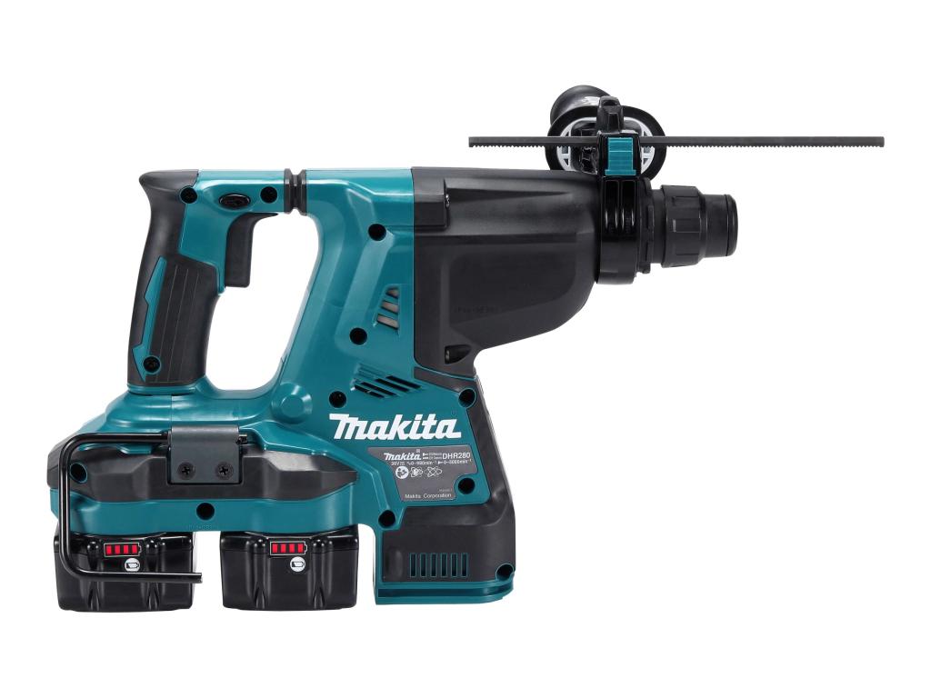 Image MAKITA DHR280ZJ Akku-Bohrhammer für SDS-PLUS 2x18 V (ohne Akku, ohne Ladegerät)
