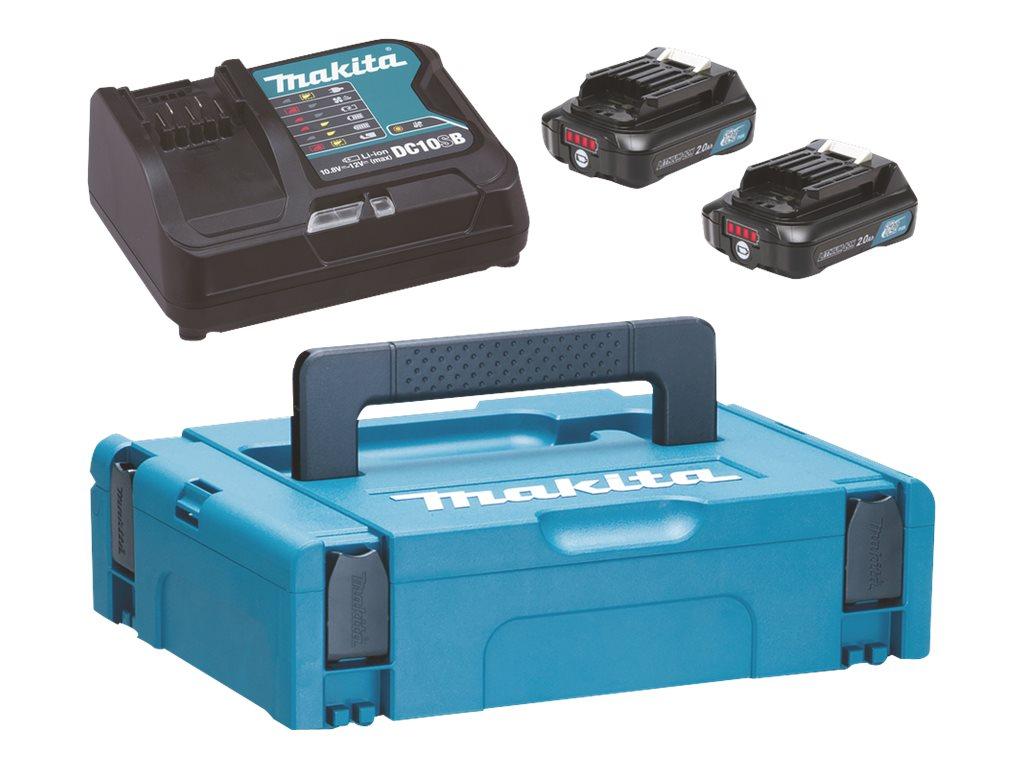 Image MAKITA Energy Kit 197658-5 2x BL1021B + DC10SB