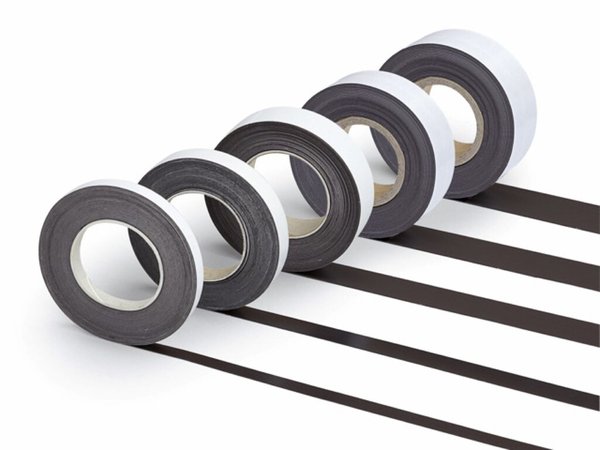 Image MAUL HEBEL Magnetband, Länge: 10 m, Breite: 10 mm, schwarz Dicke: 1 mm, eine Se