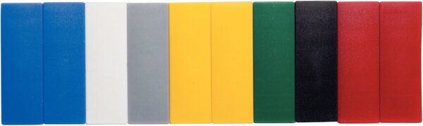 Image MAUL HEBEL Solidmagnet, Haftkraft: 1,0 kg, farbig sortiert Rechteckmagnet: 54 x