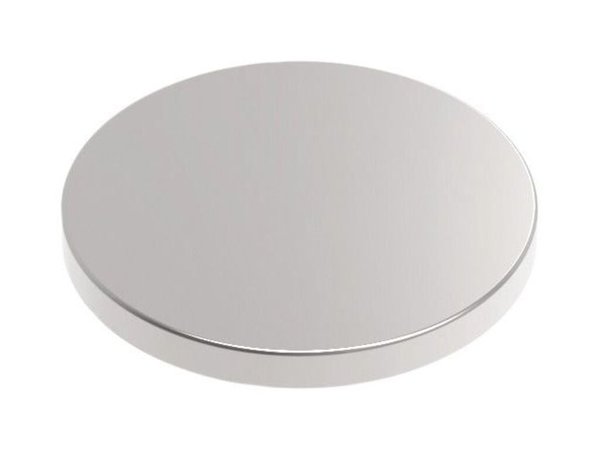 Image MAUL Neodym-Magnet, Durchmesser: 10 x (H)1 mm, nickel Haftkraft: 0,5 kg, Scheib