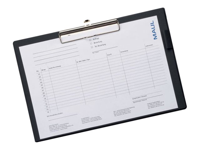 Image MAUL Schreibplatte mit Folienüberzug, DIN A3 quer, schwarz Platte aus Karton mi