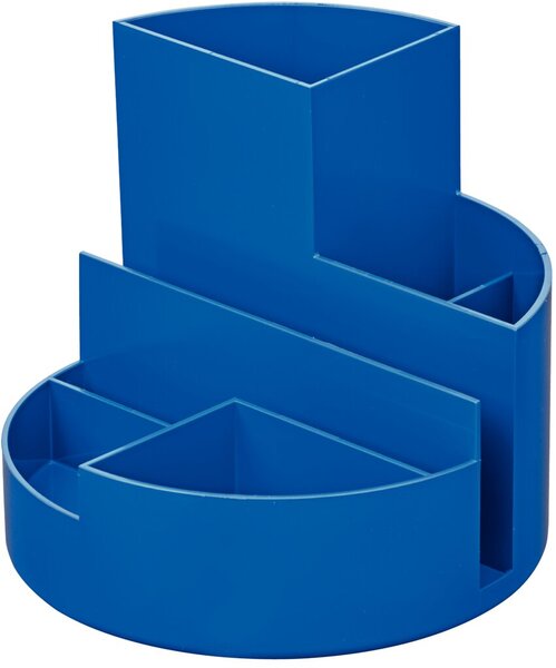 Image MAULrundbox Recycling, blau Oberfläche matt, 6 Fächer,