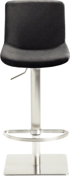 Image Bar-/Tresenhocker 1287 Gestell Edel- stahl gebürstet,gepolsterte Sitzschale