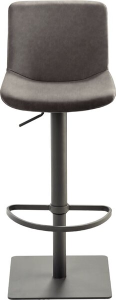 Image Bar-/Tresenhocker 1287 Gestell grau gepolsterte Sitzschale schlamm