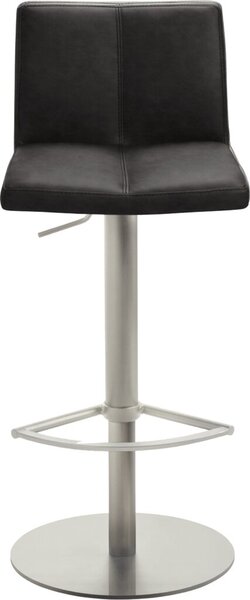 Image Bar-/Tresenhocker 1385, Gestell Edel- stahl gebürstet,gepolsterte Sitzschale