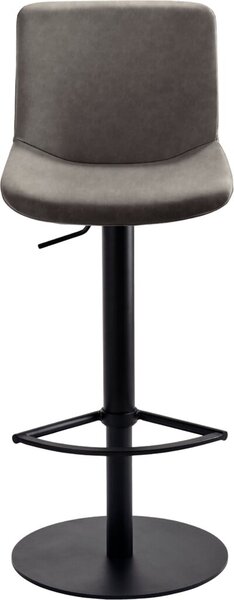 Image Bar-/Tresenhocker 1387,Gestell schwarz gepolsterte Sitzschale schlamm