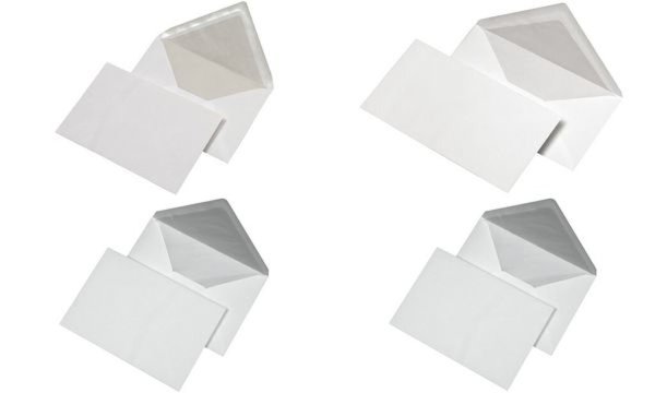 Image MAYER KUVERT MAILmedia Briefumschlag, Seidenfutter, DIN lang, weiß nassklebend,