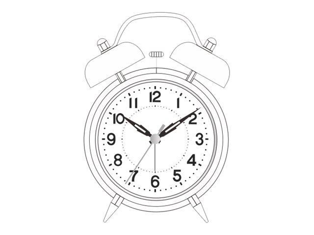 Image MEBUS 26869 Quarz-Glockenwecker