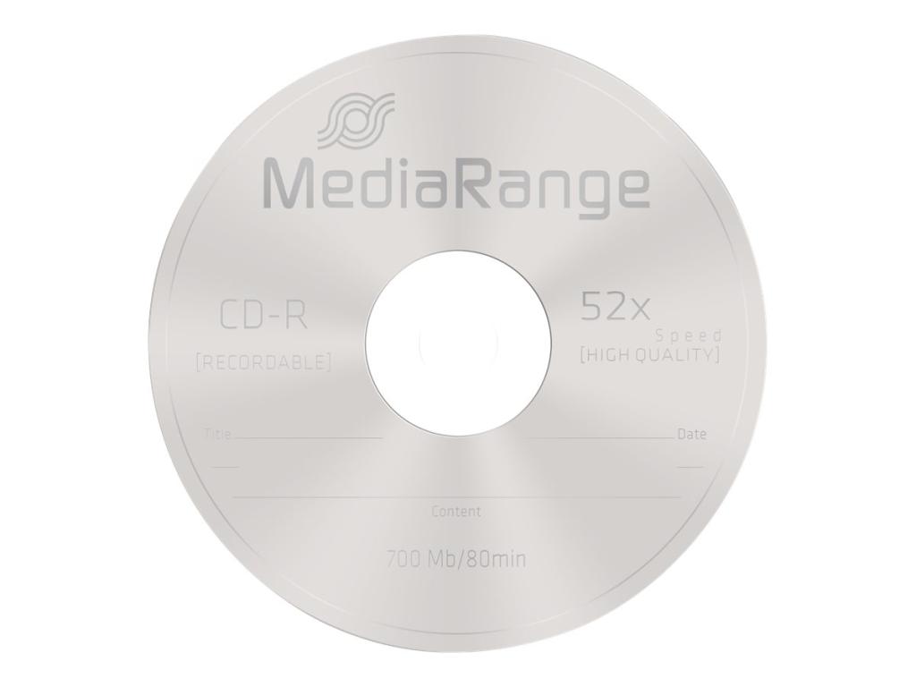 Image MEDIARANGE CD-R 700MB/80min Cake50