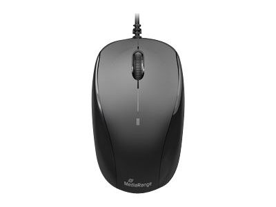Image MEDIARANGE Maus USB 2.0 3 Tasten, schwarz