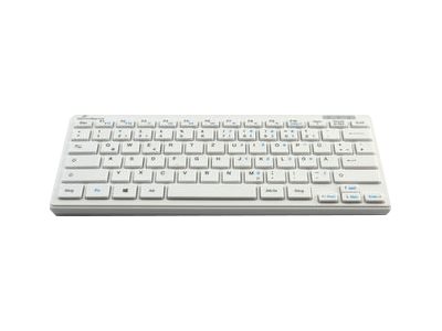Image MEDIARANGE Tastatur USB 2.0 Kompakt Flach 78 Tasten weiß