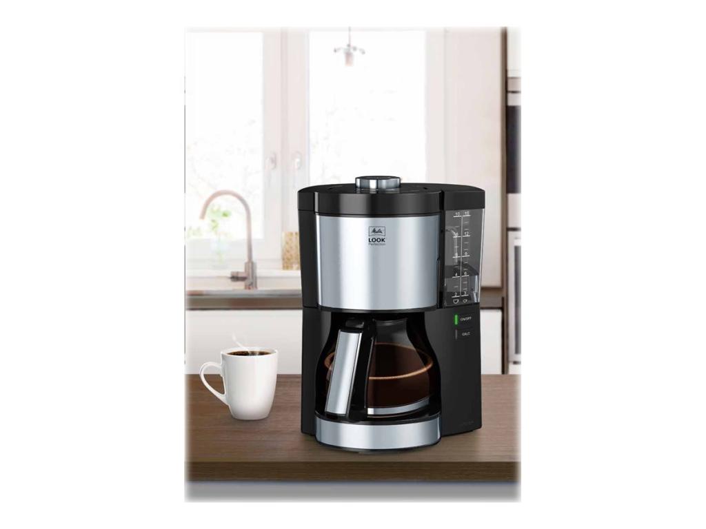 Image MELITTA 1025-06 Look V Perfection schwarz / edelstahl