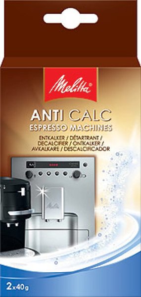 Image MELITTA ANTI CALC Espresso Machines - Entkalker Vollautomaten (2x40g)