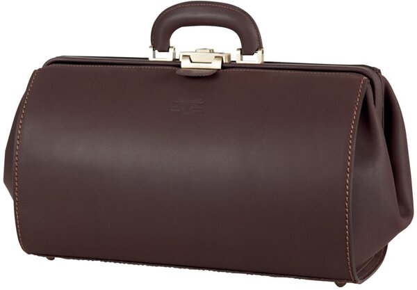 Image MIKA Doktorentasche HANVER, aus Sattelleder, dunkelbraun