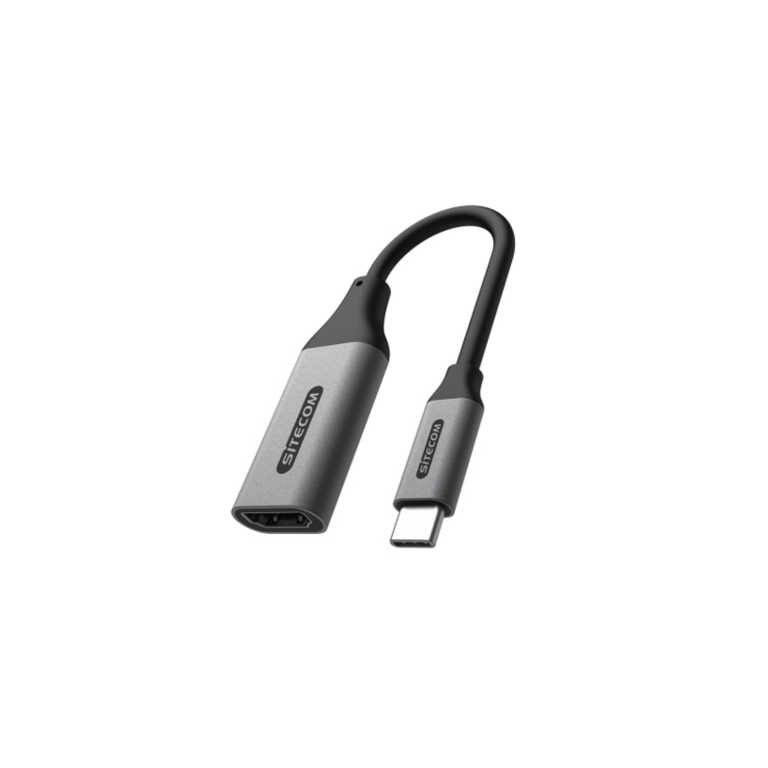 Image SITECOM AD-1002 - HDMI-A - USB-C - Schwarz - Grau