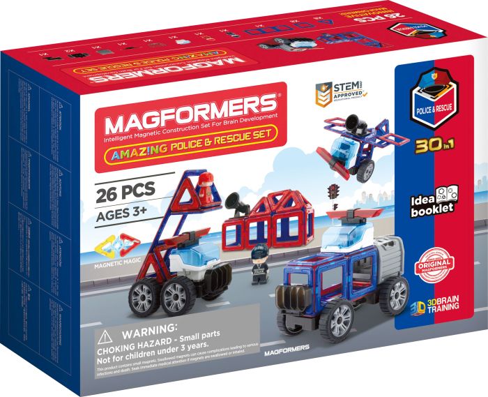 Image Magformers Amazing Police&Rescue Set 26T, Nr: 278-58