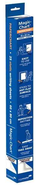 Image Magic Chart Paperchart, transparent PP, haftet auf glatten Oberflächen