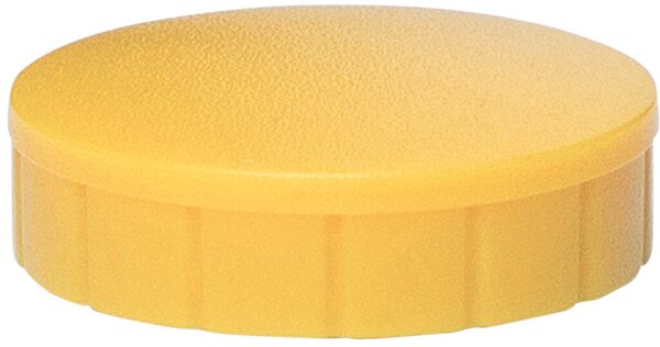 Image Magnet MAULsolid 24mm gelb Haftkraft 0,6kg 10St