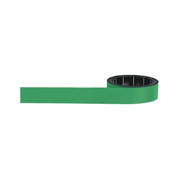 Image Magnetoflexband 1000x15mm grün zuschneidbar, beschriftbar
