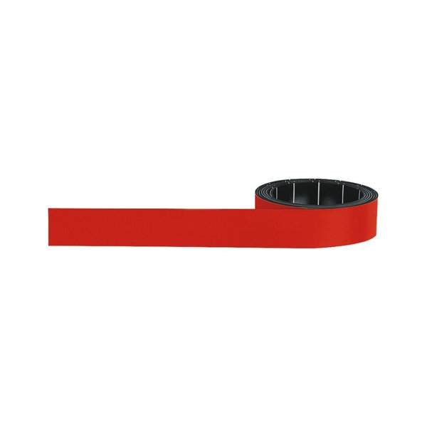 Image Magnetoflexband 1000x15mm rot zuschneidbar, beschriftbar