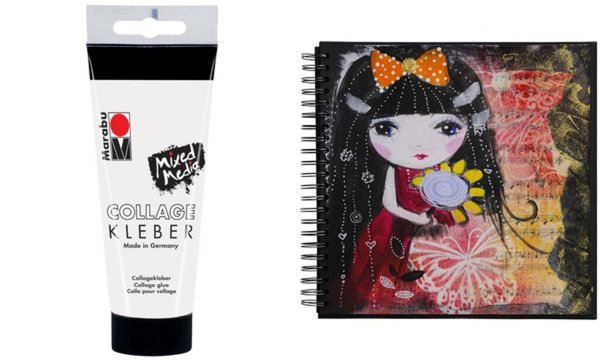 Image Marabu Collage Kleber, 100 ml, tran sparent (57201568)