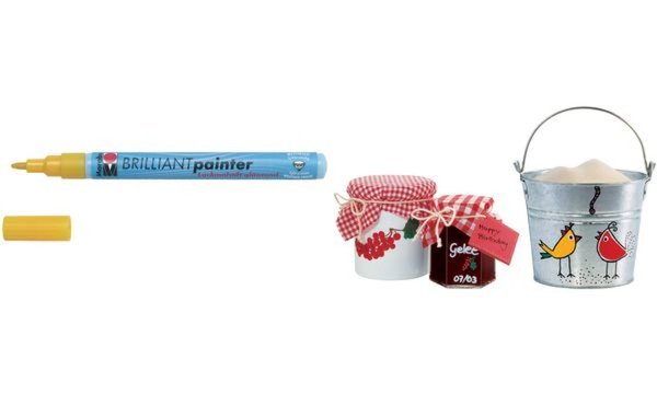 Image Marabu Lackmarker Brilliant Painte r, gold (57200077)