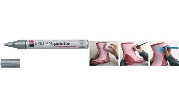 Image Marabu Lackmarker Brilliant Painte r, lapis blau (57200104)