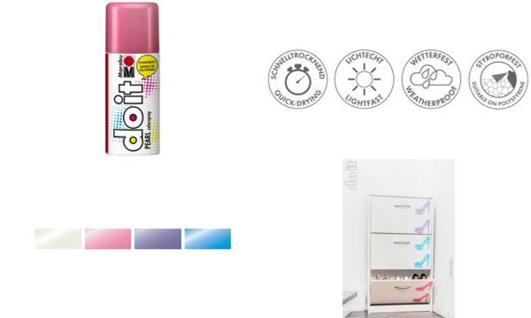 Image Marabu Sprühfarbe do it PEARL, perl mutt-rosa (57201911)