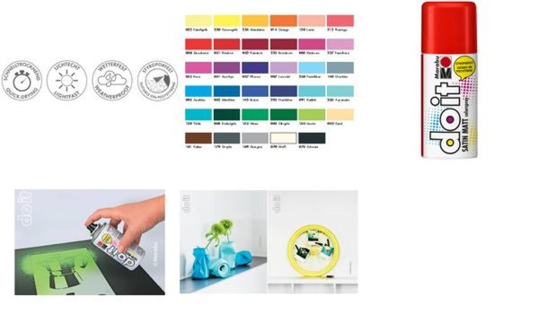 Image Marabu Sprühfarbe do it SATIN MATT, lavendel (57201861)