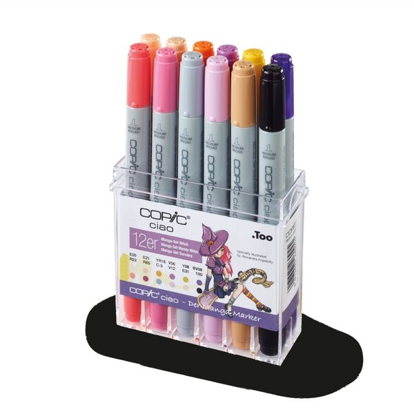 Image Marker Copic Ciao Set Witch 12 Stück