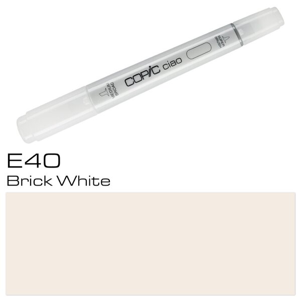 Image Marker Copic Ciao Typ E - 40 Brick White