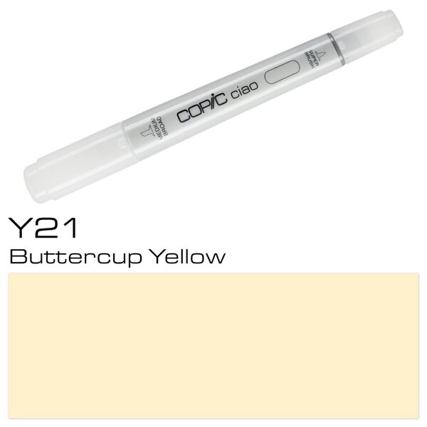 Image Marker Copic Ciao Typ Y - 21 Burrercup Yellow
