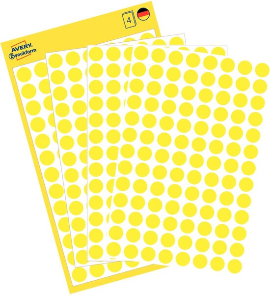 Image Markierungspunkte, gelb, 8mm 