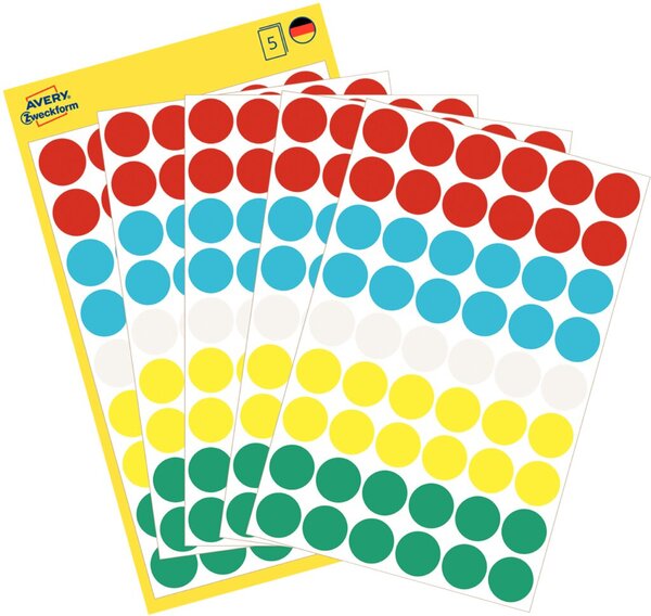 Image Markierungspunkte, sortiert, 12 mm 