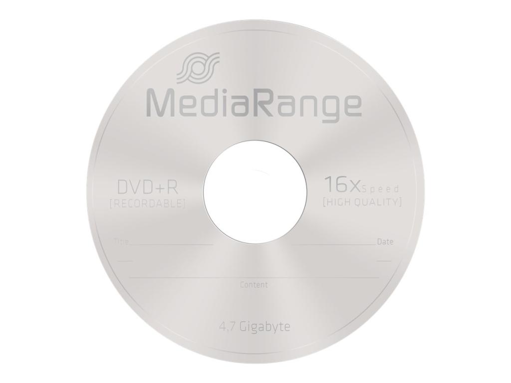 Image MediaRange DVD+R 16x Slimcase Pack 5