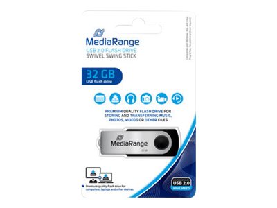 Image MediaRange USB Flexi-Drive 32GB (Mindestabn. VPE=15 Stck.=691,05)