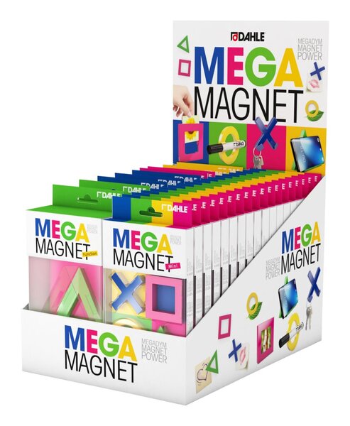 Image Mega Magnete, 27er Display Inhalt je 2x Delta, Circle, Sqare