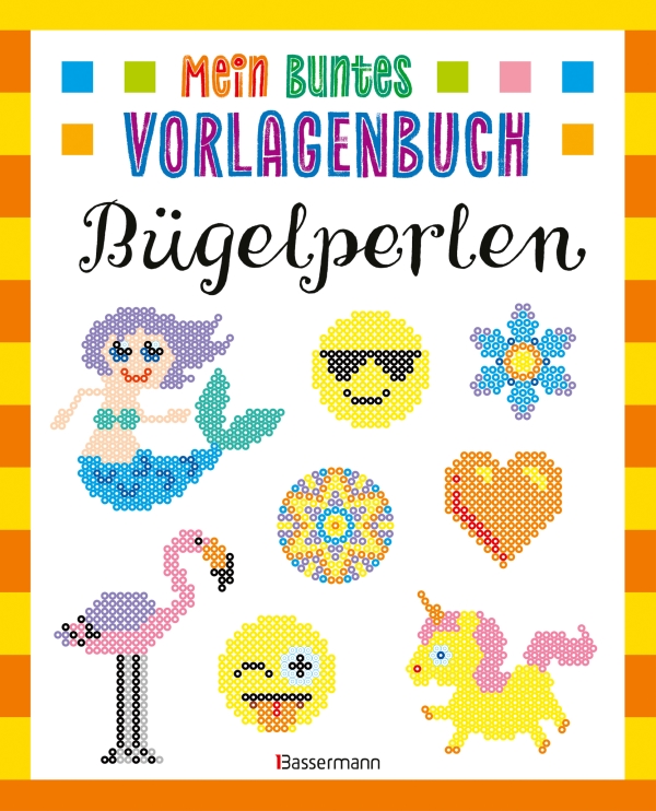 Image Mein buntes Vorlagenbuch - Bügelperlen, Nr: 674/13905