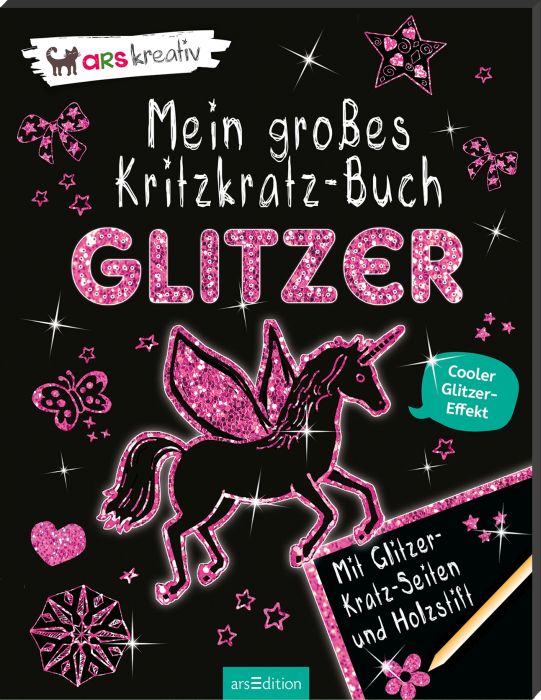 Image Mein großes Kritzkratz-Buch Glitzer, Nr: 9783845807225