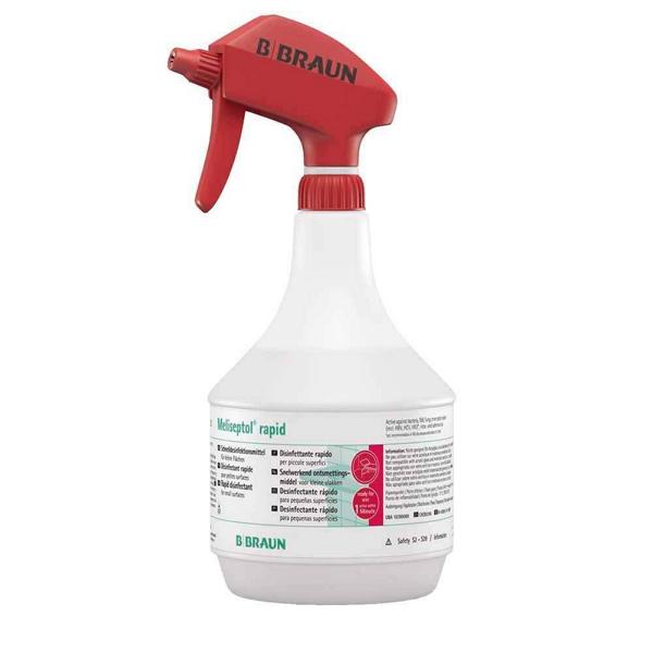 Image Meliseptol rapid | 1 Liter Sprühflasche Flächendesinfektionsmittel, passender Sprühkopf Artikel ||99145||+++ DESINFEKTIONSMITTEL VORSICHTIG VERWENDEN. VOR GEBRAUCH STETS ETIKETT UND PRODUKTINFORMATIONEN LESEN. +++