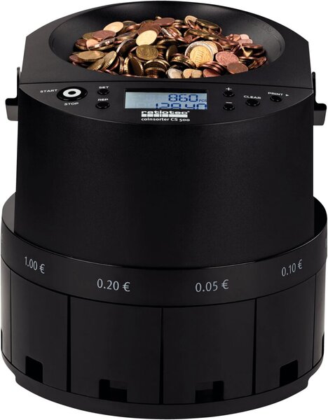 Image Münzzähl-und Sortiermaschine CS 500 zählt und sortiert Münzen