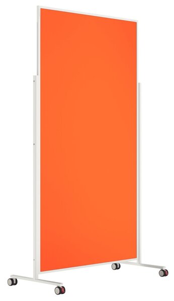 Image Moderationstafel VarioPin 1000 x 1800 mm, orange, Filz