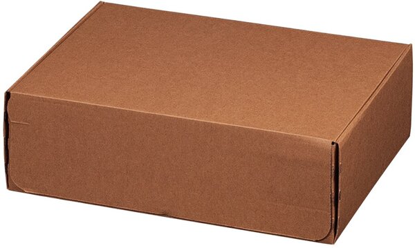 Image Modulbox braun, portooptimiert als Päckchen, haftklebend, Aufreißfaden
