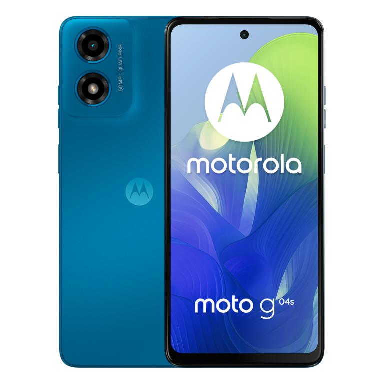 Image MOTOROLA Moto G04s 64GB Satin Blue 16,76cm (6,6")