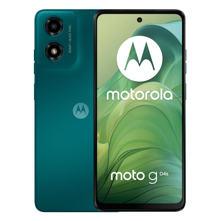 Image MOTOROLA Moto G04s 64GB Sea Green 16,76cm (6,6")