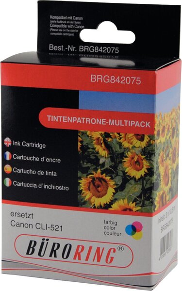 Image Multipack 3 Farben für Canon PIXMA iP3600, iP4700, MP540, MP550